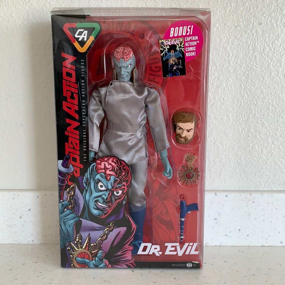 Marvel Captain Action Dr. Evil Action Figure MIB